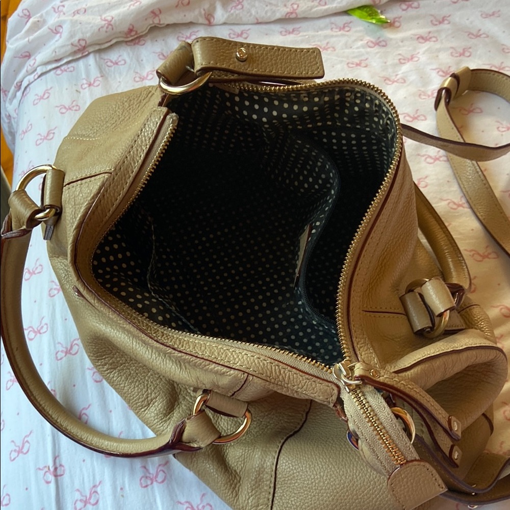 Kate Spade Tan Leather Crossbody